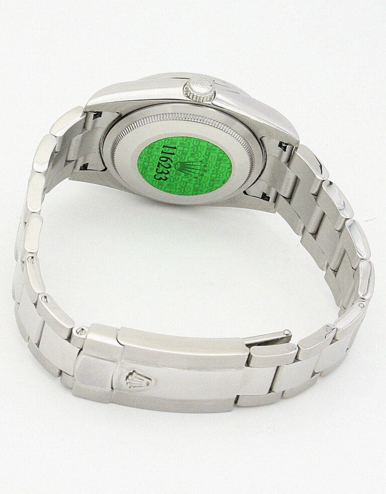 Replica Rolex Oyster Perpetual Lady Blue Dial 177200 Close-Up Focus