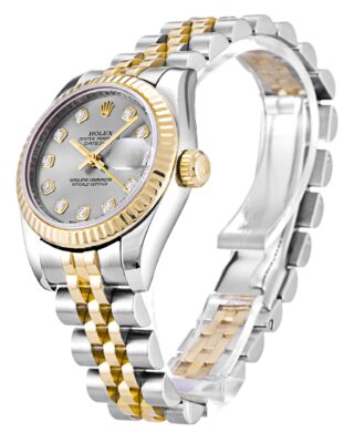 Rolex Lady-Datejust 26mm Silver Dial 179173 2