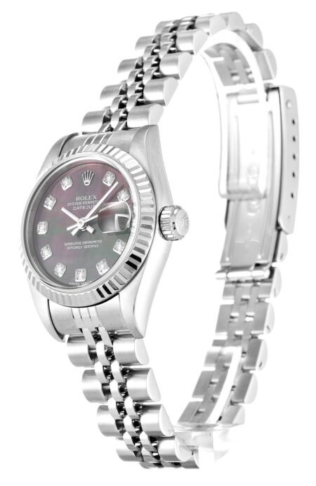 Rolex Lady-Datejust 26mm Mother of Pearl – Black Dial 79174 2