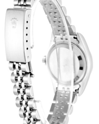 Replica Rolex Lady-Datejust Mother of Pearl - Black Dial 79174 Angle Detail