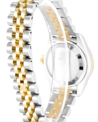 Replica Rolex Lady-Datejust Champagne Dial 179313-3 Angle Detail