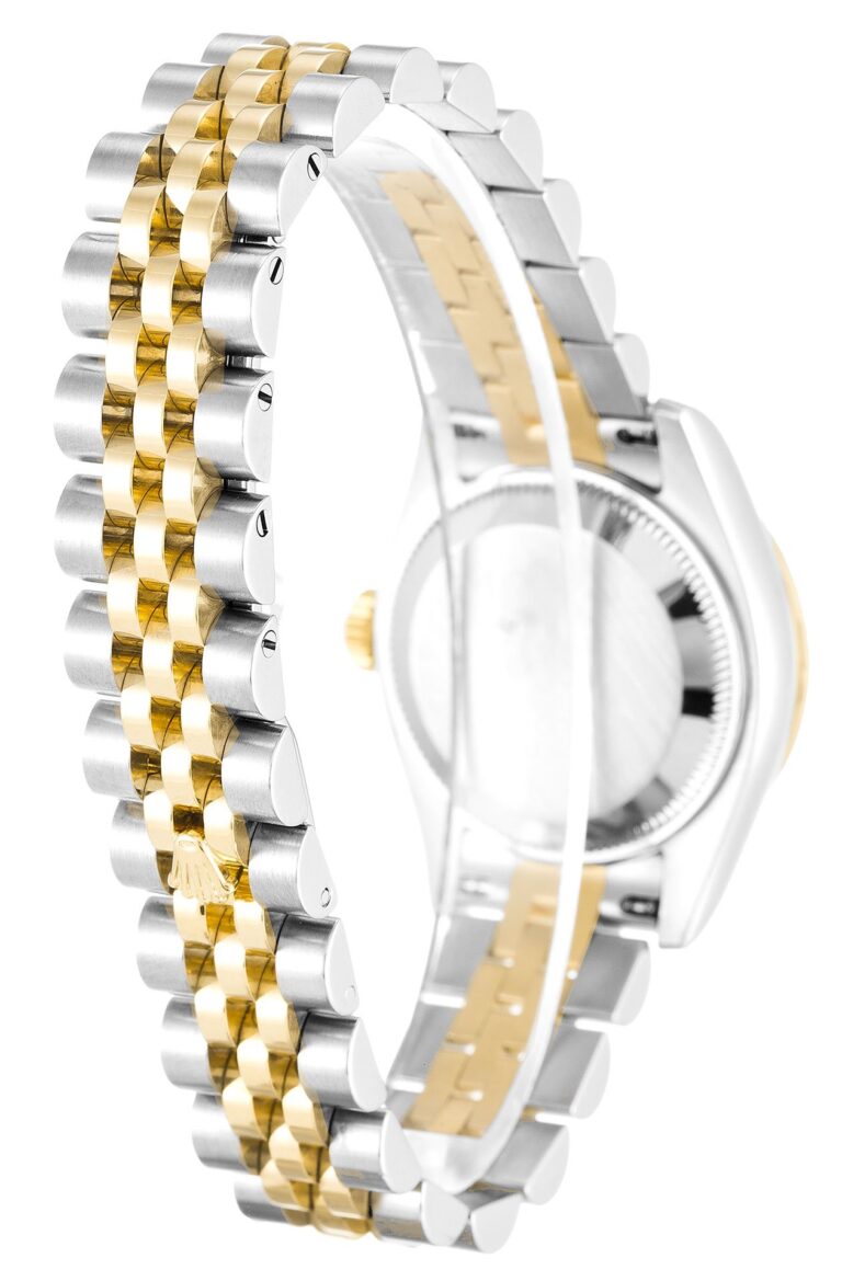 Replica Rolex Lady-Datejust Champagne Dial 179313-3 Angle Detail