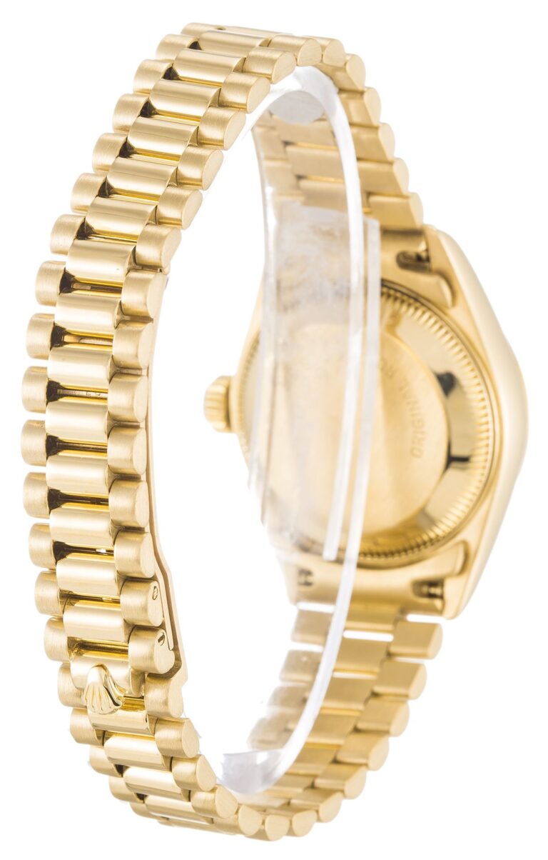 Replica Rolex Lady-Datejust Champagne Dial 69178 Angle Detail