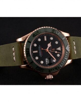 Replica Rolex Yacht-Master Black Dial 1453862 Angle Detail