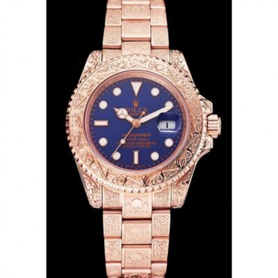Superclone Rolex Submariner Blue Dial 1454085 Perspective View