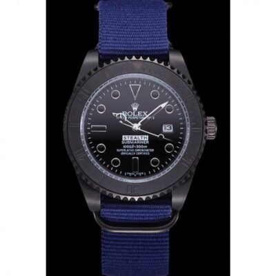 Replica Rolex Submariner Black Dial 621994 Perspective View