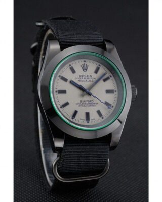 Superclone Rolex Milgauss White Dial 622000 Angle Detail