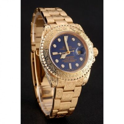 Superclone Rolex Submariner Blue Dial 1454089 Angle Detail