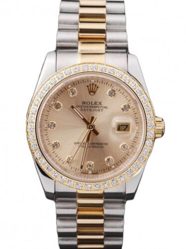 Superclone Datejust Gold Dial SRL40