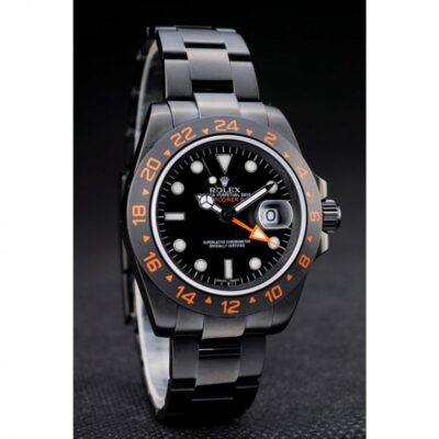 Superclone Rolex Explorer Black Dial 98240 Angle Detail