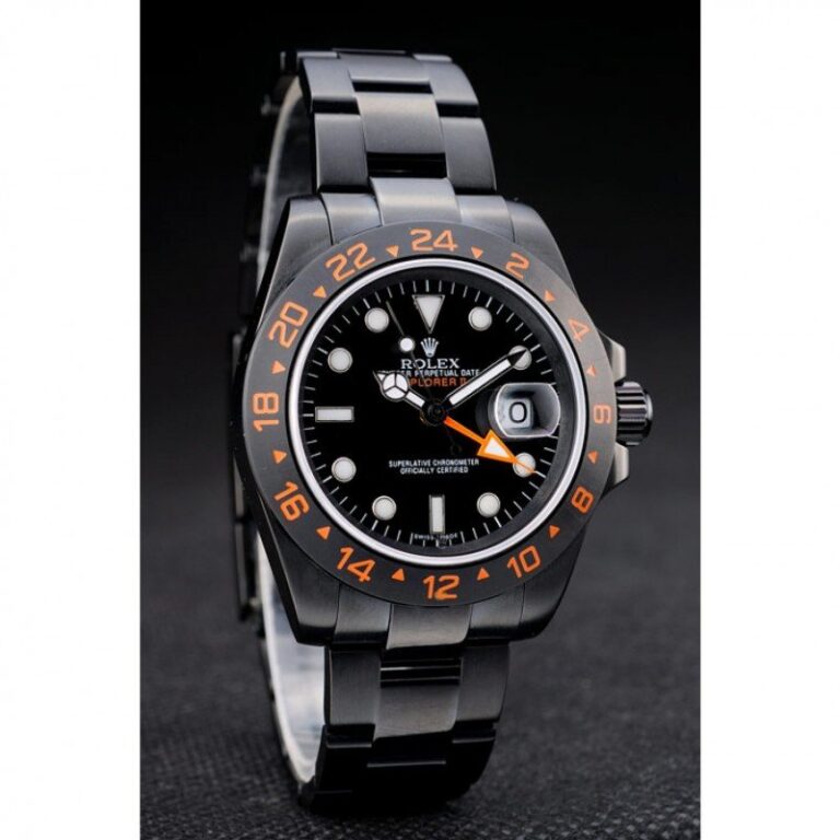 Superclone Rolex Explorer Black Dial 98240 Angle Detail