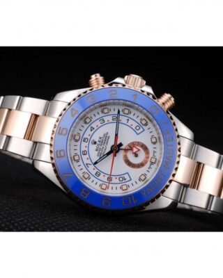 Replica Rolex Yacht-Master White Dial REP016833 Close-Up Focus