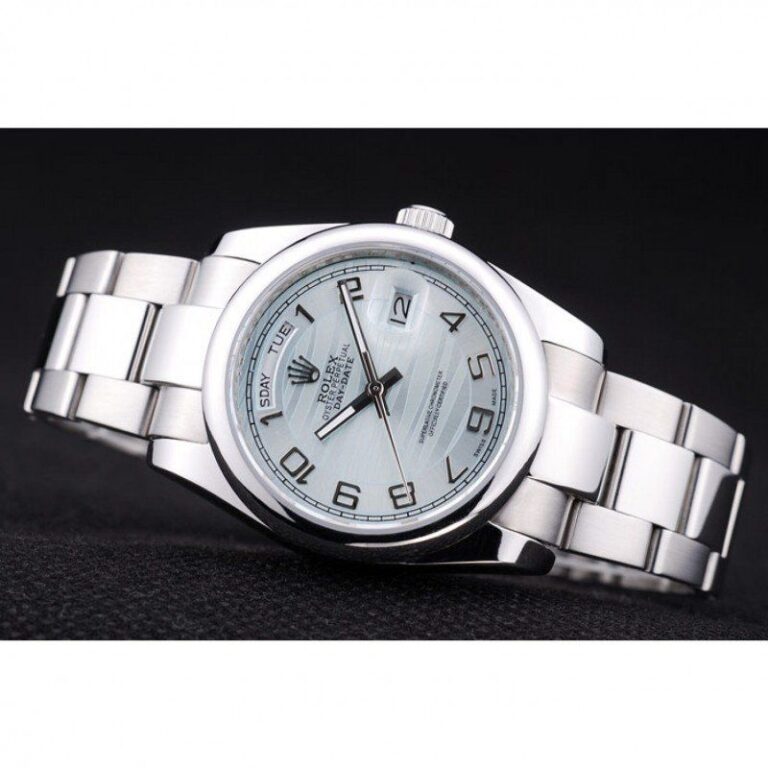 Replica Rolex Day-Date Blue Dial 7470 Design Element