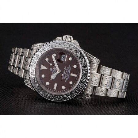 Superclone Rolex Submariner 41mm Brown Dial 1454092 5