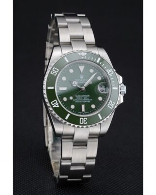 Replica Rolex Submariner Green Dial 1454151 Angle Detail
