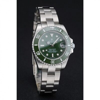 Replica Rolex Submariner Green Dial 1454151 Angle Detail