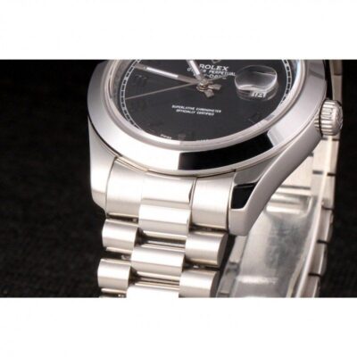 Superclone Rolex Day-Date Black Dial 80294 Feature Highlight