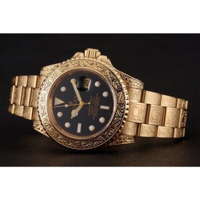 Replica Rolex Submariner Black Dial 1454071 Close-Up Focus