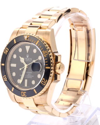 Superclone Rolex Submariner Black Dial 116618LN Angle Detail