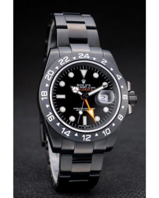 Superclone Rolex Explorer Black Dial 98239 Angle Detail