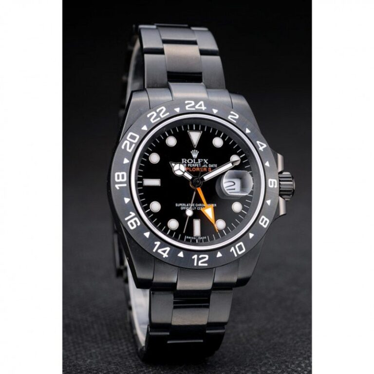 Superclone Rolex Explorer Black Dial 98239 Angle Detail