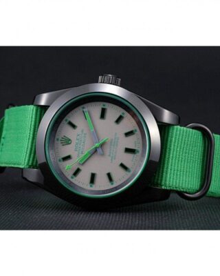 Replica Rolex Milgauss Green Dial 622004 Design Element