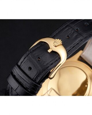 Superclone Rolex Cellini Black Dial REP016814 Profile Shot