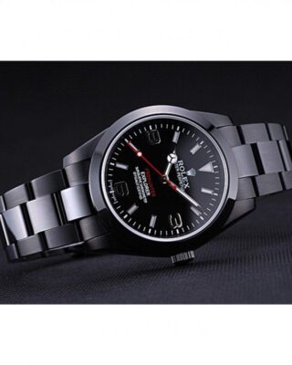 Replica Rolex Explorer Black Dial 622549 Close-Up Focus