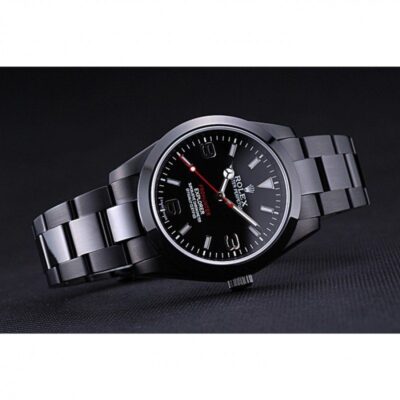 Replica Rolex Explorer Black Dial 622549 Close-Up Focus