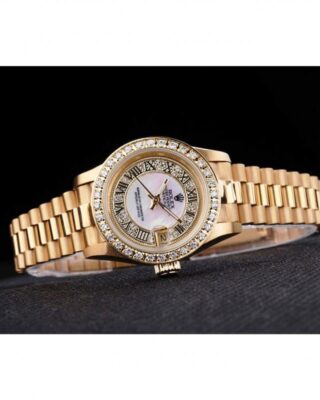 Replica Rolex Datejust White Dial RL41 Close-Up Focus