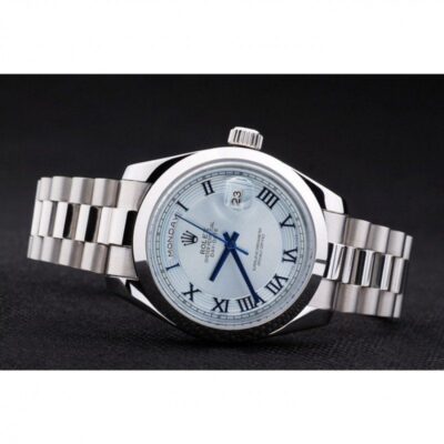Replica Rolex Day-Date White Dial RL197 Profile Shot