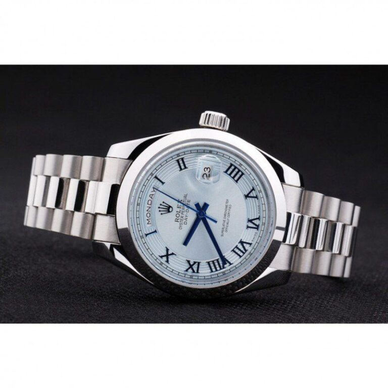 Replica Rolex Day-Date White Dial RL197 Profile Shot