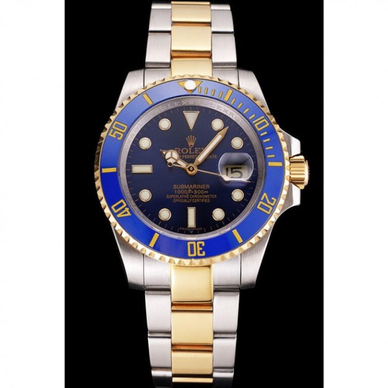 Superclone Rolex Submariner Blue Dial PR16233B Perspective View