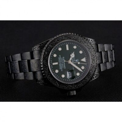 Replica Rolex Submariner Green Dial 1454076 Close-Up Focus