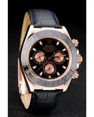Replica Rolex Daytona Black Dial REP016831 Angle Detail