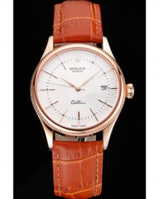 Superclone Rolex Cellini 38mm White Dial REP016812 2