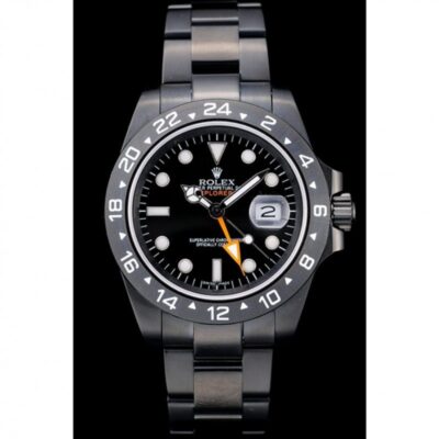 Superclone Rolex Explorer Black Dial 98239 Perspective View