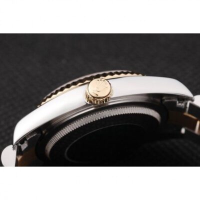 Superclone Rolex Datejust Gold Dial SRL41 Profile Shot