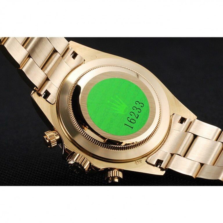 Replica Rolex Daytona Green Dial 1454244 Profile Shot