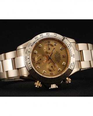 Replica Rolex Daytona Gold Dial 1454245 Design Element