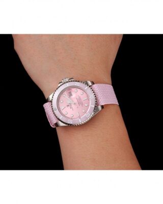 Replica Rolex Submariner Pink Dial 1453866 Alternate Angle