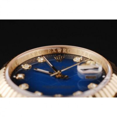 Superclone Rolex Datejust Blue Dial SRL71 Alternate Angle