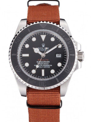Replica Rolex Submariner Black Dial 621387