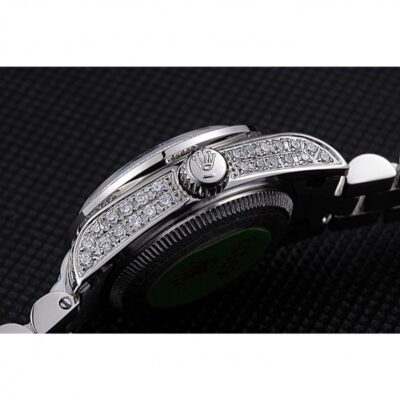Superclone Rolex Datejust Silver Dial 622022 Style Perspective