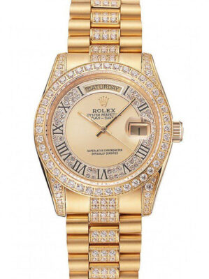 Superclone Rolex Day-Date Gold Dial 1453954