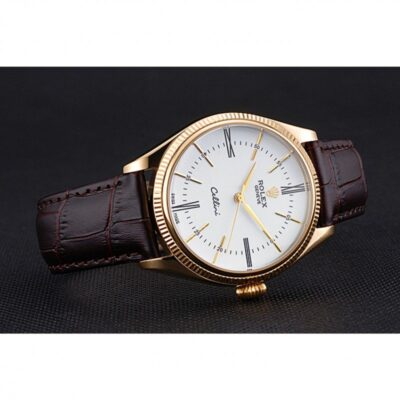 Replica Rolex Cellini White Dial 622833 Design Element
