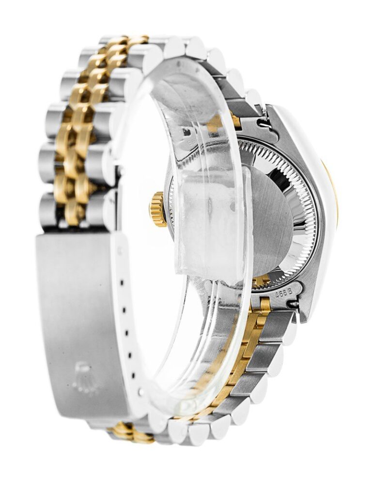 Replica Rolex Datejust Gold Dial 79173 Angle Detail