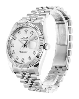 Rolex Datejust 36mm White Dial 116234 2