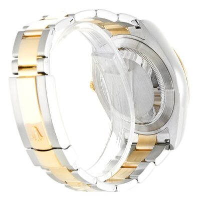 Replica Rolex Datejust II Gold Dial 116333 Angle Detail