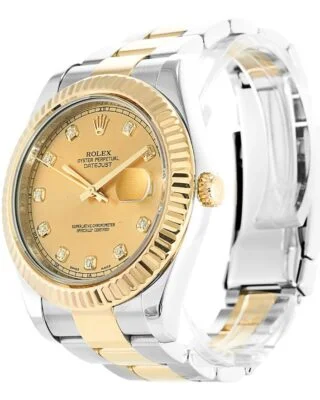 Rolex Datejust II 41mm Gold Dial 116333 2